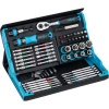 SmartCase Steckschlüssel- und Bit-Satz 2200SC-32, 59-teilig SmartCase Steckschlüssel- und Bit-Satz 2200SC-32, 59-teilig