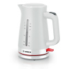 BOSCH TWK3M121 Rýchlovarná kanvica biela plastová 2400 W 1,7 l BOSCH TWK3M121 Rýchlovarná kanvica biela plastová 2400 W 1,7 l