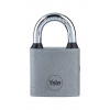 Zámok Yale Y111S/32/116/1, visiaci, železný, strieborný, 32 mm, 3 kľúče Zámok Yale Y111S/32/116/1, visiaci, železný, strieborný, 32 mm, 3 kľúče