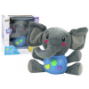 LEAN TOYS Interaktívna plyšová hračka slon modrý, hracia, 19 cm LEAN TOYS Interaktívna plyšová hračka slon modrý, hracia, 19 cm