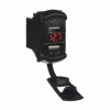 USB zásuvka 12V / 24V - 2x USB s voltmetrom Rocker / červené podsvietenie USB zásuvka 12V / 24V - 2x USB s voltmetrom Rocker / červené podsvietenie