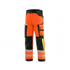 Reflexné nohavice CXS BENSON pánske, oranžovo-čierne Veľkosť: 50