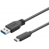 PremiumCord ku31ca015bk USB-C/male - USB 3.0 A/Male, 15cm, černý PremiumCord ku31ca015bk USB-C/male - USB 3.0 A/Male, 15cm, černý