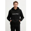 Calvin Klein mikina s kapucňou pánska bavlnená LV14LD231G čierna L Calvin Klein mikina s kapucňou pánska bavlnená LV14LD231G čierna L