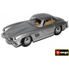 Bburago Mercedes Benz 300 SL 1954 stříbrná 1:24 Bburago Mercedes Benz 300 SL 1954 stříbrná 1:24