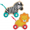 Fisher-Price postrkovací lev a zebra JFN19 Fisher-Price postrkovací lev a zebra JFN19
