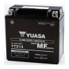 Motobatéria 12V, YTX14, 12,6Ah, 200A, bezúdržbová MF AGM 150x87x145, YUASA originál (aktivovaná vo výrobe) Motobatéria 12V, YTX14, 12,6Ah, 200A, bezúdržbová MF AGM 150x87x145, YUASA originál (aktivovaná vo výrobe)