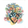 ZUTY Maľovanie podľa čísel - PRÍRODA V SRDCI Rámovanie: vypnuté plátno na rám, Rozmer: 40x50 cm ZUTY Maľovanie podľa čísel - PRÍRODA V SRDCI Rámovanie: vypnuté plátno na rám, Rozmer: 40x50 cm