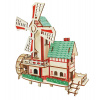 Woodcraft Drevené 3D puzzle Veterný mlyn Woodcraft Drevené 3D puzzle Veterný mlyn