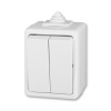 Prepínač Praktik sériový IP 44 ABB 3553-05929 B Prepínač Praktik sériový IP 44 ABB 3553-05929 B