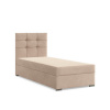 Signal Čalúnená posteľ ELDA 90x200 cm s pružinovým matracom Béžová Signal Čalúnená posteľ ELDA 90x200 cm s pružinovým matracom Béžová