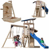 AXI Drevené veľké detské ihrisko Hojdačky Šmýkačka + pieskovisko AXI Drevené veľké detské ihrisko Hojdačky Šmýkačka + pieskovisko