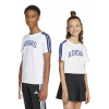 Detské bavlnené tričko adidas JI6674 biela 128 Detské bavlnené tričko adidas JI6674 biela 128