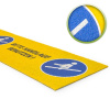Protišmykový profil GFK, medium, žltý, Madlo 230 x 800 mm Protišmykový profil GFK, medium, žltý, Madlo 230 x 800 mm