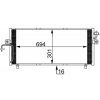 MAHLE Kondenzátor, klimatizace BEHR AC 247 000S MAHLE Kondenzátor, klimatizace BEHR AC 247 000S
