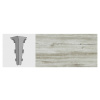 Vnutorný roh na plastové lišty EF002 60 x 20 mm, Borovica sibírska, EF-7012 Vnutorný roh na plastové lišty EF002 60 x 20 mm, Borovica sibírska, EF-7012