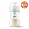 Philips AVENT Láhev Natural Response s ventilem AirFree 260 ml, 1m+dárek PETITE&MARS Miska 6m+ Philips AVENT Láhev Natural Response s ventilem AirFree 260 ml, 1m+dárek PETITE&MARS Miska 6m+