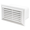 VENTS plochá plastová 230 x 86 mm pre potrubie 60 x 204 mm VENTS plochá plastová 230 x 86 mm pre potrubie 60 x 204 mm