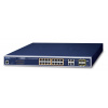 PLANET GS-4210-16P4C sieťový prepínač Riadený L2/L4 Gigabit Ethernet (10/100/1000) Podpora napájania cez Ethernet (PoE) 1U Modrá (GS-4210-16P4C) PLANET GS-4210-16P4C sieťový prepínač Riadený L2/L4 Gigabit Ethernet (10/100/1000) Podpora napájania cez Ethernet (PoE) 1U Modrá (GS-4210-16P4C)