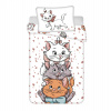 Jerry Fabrics Obliečky do postieľky Marie Cat Friends baby 100x135, 40x60 cm Jerry Fabrics Obliečky do postieľky Marie Cat Friends baby 100x135, 40x60 cm