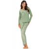 Dámske pyžamo Vivisence 2025 Farba: Zelená, Veľkosť: 38 Dámske pyžamo Vivisence 2025 Farba: Zelená, Veľkosť: 38