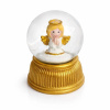 DECOLED Vianočný snehuliak s anjelom 4,8 × 6,2 × 4,8 cm, stojaci DECOLED Vianočný snehuliak s anjelom 4,8 × 6,2 × 4,8 cm, stojaci