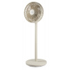 DOMO SAND STORM Stojanový/stolný ventilátor 2v1 - piesková farba DO8158 DOMO SAND STORM Stojanový/stolný ventilátor 2v1 - piesková farba DO8158
