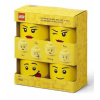 LEGO® úložná hlava mini súprava 4 ks LEGO® úložná hlava mini súprava 4 ks