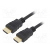 Cable HDMI 2.0 HDMI plug,both sides PVC 1.8m black 30AWG Cable HDMI 2.0 HDMI plug,both sides PVC 1.8m black 30AWG