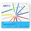 EDU3 Jumbo trojhranné pastelky K144, tuha 5 mm, 144 ks/12 farieb v kartónovom školskom boxe EDU3 Jumbo trojhranné pastelky K144, tuha 5 mm, 144 ks/12 farieb v kartónovom školskom boxe