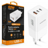 Aligator nabíječka PD65W, 2USB-C, 1xUSB-A, bílá CHPD0026 Aligator nabíječka PD65W, 2USB-C, 1xUSB-A, bílá CHPD0026