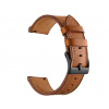 Madvell Kožený remienok hnedý s čiernym zapínaním 20 mm Madvell Kožený remienok hnedý s čiernym zapínaním 20 mm