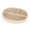 PETITE&MARS Tanierik silikónový deliaci oválny Take&Match Desert Sand 6m+ PETITE&MARS Tanierik silikónový deliaci oválny Take&Match Desert Sand 6m+
