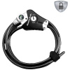 Master Lock 8428EURDPRO lankový zámok čierna zámok s kľúčom; 35351 Master Lock 8428EURDPRO lankový zámok čierna zámok s kľúčom; 35351