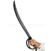 Meč pirátsky - CLAYMORE DELUXE strieborný s reliéfom,70 cm, plast Meč pirátsky - CLAYMORE DELUXE strieborný s reliéfom,70 cm, plast