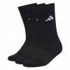 Adidas Ponožky CUSHIONED CREW SOCKS čierne, veľkosť 40-42 Adidas Ponožky CUSHIONED CREW SOCKS čierne, veľkosť 40-42