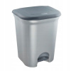 Plastový odpadkový kôš Keeeper 22l strieborný Plastový odpadkový kôš Keeeper 22l strieborný