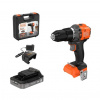 BLACK&DECKER Akumulátorový príklepový skrutkovač 18 V/2,5 Ah Li-Ion BLD783E1K BLACK&DECKER Akumulátorový príklepový skrutkovač 18 V/2,5 Ah Li-Ion BLD783E1K