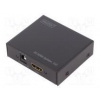 Rozdvojka HDCP 1.3 čierna Vst HDMI zásuvka 4096x2160px Rozdvojka HDCP 1.3 čierna Vst HDMI zásuvka 4096x2160px