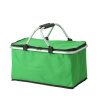 Nákupný, piknikový termo košík, zelený (KOSS55) Nákupný, piknikový termo košík, zelený (KOSS55)
