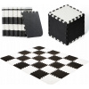 Kinderkraft Penové skladacie puzzle Luno Black 2020 Kinderkraft Penové skladacie puzzle Luno Black 2020