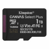 1 TB . microSDXC karta Kingston Canvas Select Plus U3, V30, A1 (r/w 150MB/s) SDCS3-1TBSP 1 TB . microSDXC karta Kingston Canvas Select Plus U3, V30, A1 (r/w 150MB/s) SDCS3-1TBSP