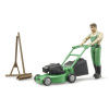 Bruder BWORLD Záhradník s kosačkou a príslušenstvom Bruder BWORLD Záhradník s kosačkou a príslušenstvom