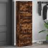 zahrada-XL Botník so 4 výklopnými zásuvkami dymový dub 60x34x187,5 cm 3214375 zahrada-XL Botník so 4 výklopnými zásuvkami dymový dub 60x34x187,5 cm 3214375