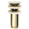 Omp Tea Umyvadlová výpust 5/4“, click-clack, veľká zátka, max 80mm, zlato 7533.370.5.3 Omp Tea Umyvadlová výpust 5/4“, click-clack, veľká zátka, max 80mm, zlato 7533.370.5.3