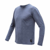 SENSOR MERINO LITE pánske tričko s dlhým rukávom, mottled blue Veľkosť: S SENSOR MERINO LITE pánske tričko s dlhým rukávom, mottled blue Veľkosť: S