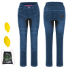 W-tec Dámske moto jeansy Biterilla Eva Lady (Barva: modrá, Velikost: XS) W-tec Dámske moto jeansy Biterilla Eva Lady (Barva: modrá, Velikost: XS)