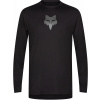 Cyklistický dres FOX Ranger LS Jersey Fox Head - black M Cyklistický dres FOX Ranger LS Jersey Fox Head - black M