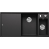 Blanco Axia III 6 - Silgranitový drez, 1000x510 mm, s ovládaním odtoku a príslušenstvom, InFino, antracit 523472 Blanco Axia III 6 - Silgranitový drez, 1000x510 mm, s ovládaním odtoku a príslušenstvom, InFino, antracit 523472