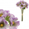 Autronic Sasanka - umelá kytica, 6 kvetov, farba svetlo fialová KUM3414-PUR Autronic Sasanka - umelá kytica, 6 kvetov, farba svetlo fialová KUM3414-PUR